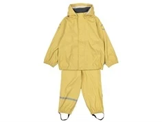 Forside af Mikk-Line regnsæt i ratan med seler og lynlås